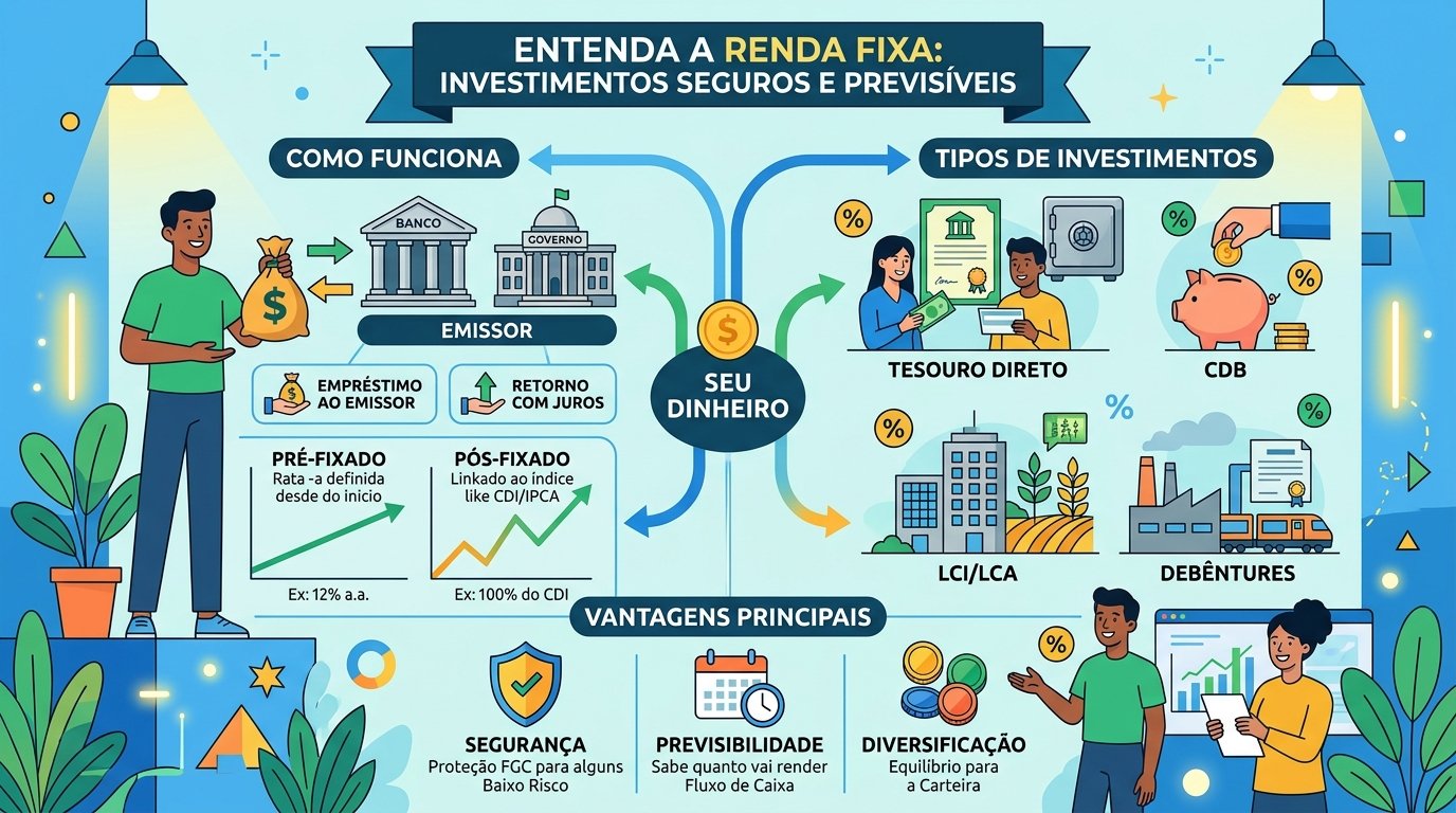 Renda fixa para iniciantes: tudo o que você precisa saber antes de investir