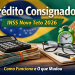Descubra como funciona o Crédito consignado e o que muda com o Empréstimo consignado INSS novo teto 2026. Veja regras, juros e dicas práticas.
