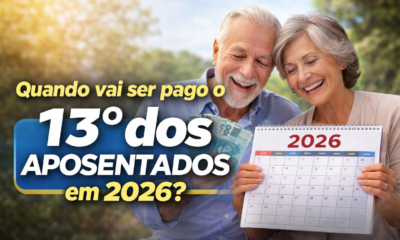 Quando vai ser pago o 13º dos aposentados