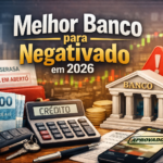 melhor banco para negativado em 2026