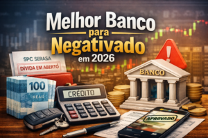 melhor banco para negativado em 2026