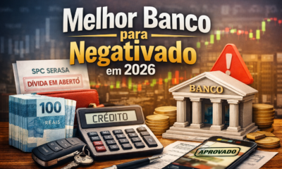 melhor banco para negativado em 2026
