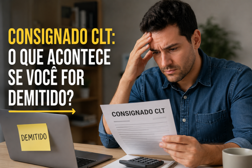 Consignado CLT: o que acontece se você for demitido? Consignado CLT: o que acontece se você for demitido?