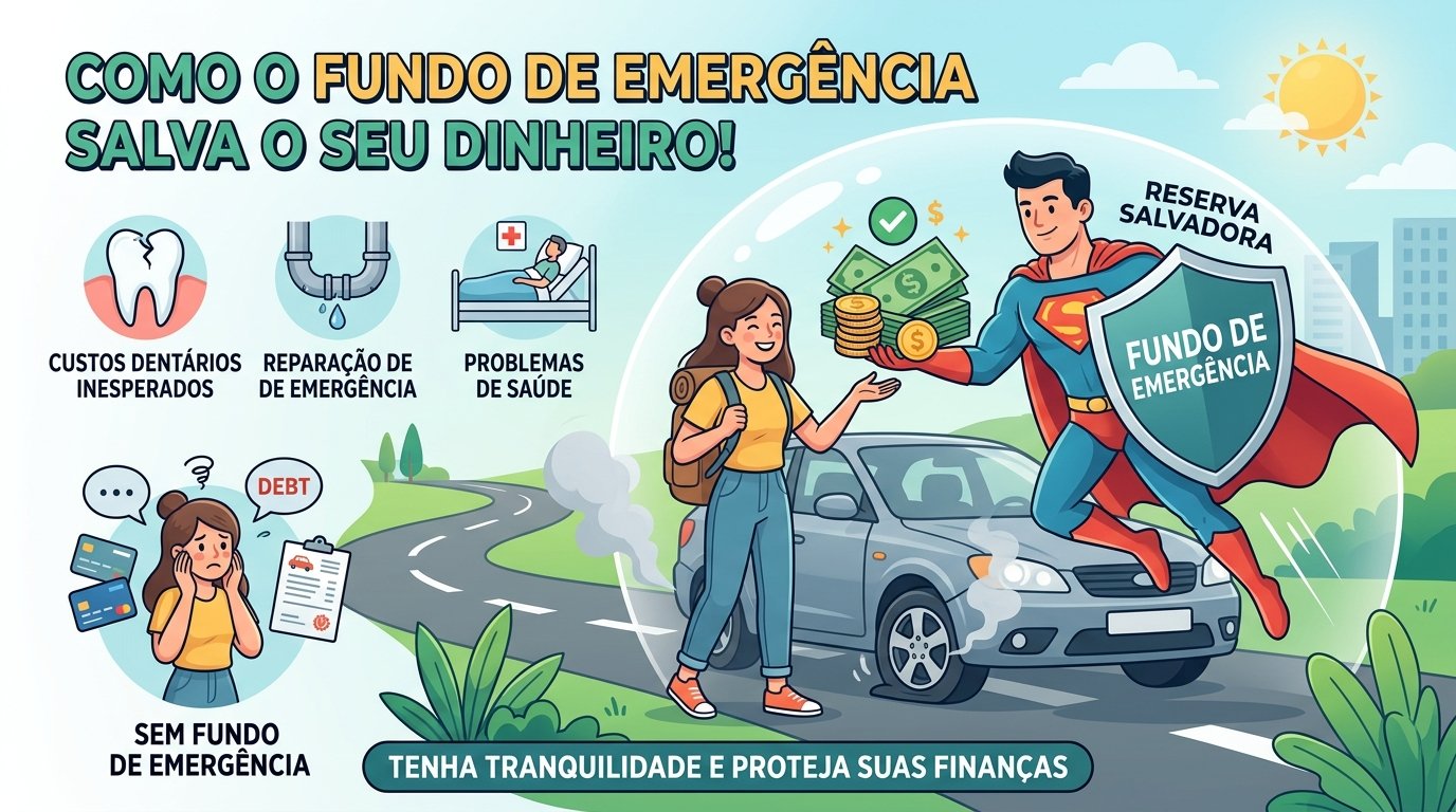 Como construir uma reserva de emergência mesmo ganhando pouco