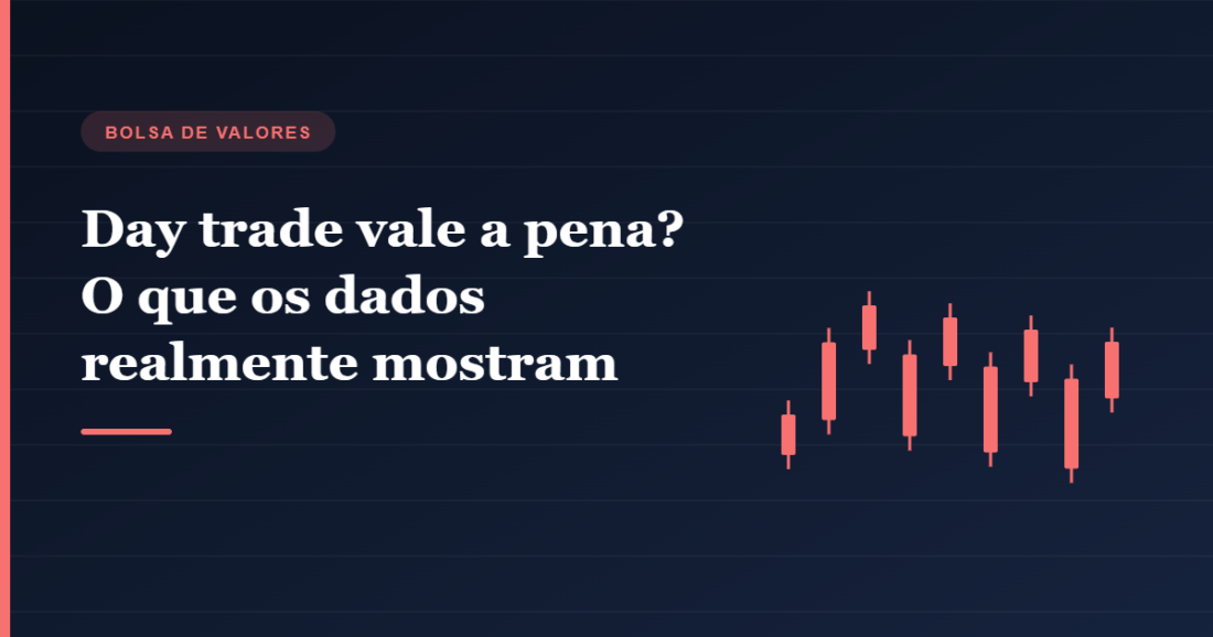 Candles de alta e baixa ilustrando a operação de day trade Candles de alta e baixa ilustrando a operação de day trade