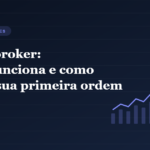 Gráfico de alta ilustrando o uso do home broker