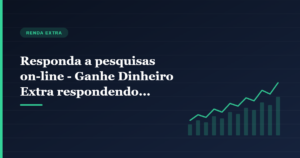 Imagem de capa do artigo Responda a pesquisas on-line - Ganhe Dinheiro Extra respondendo questionários pela internet